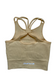 EMPWR YOU paradise racerback seamless sports bra in Lemon