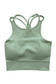 EMPWR YOU paradise racerback seamless sports bra in Lime