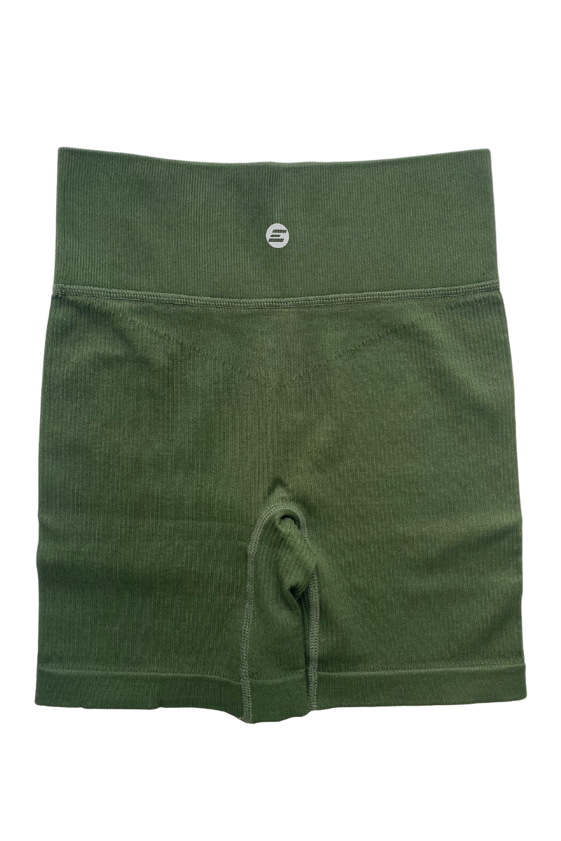 Luxe Seamless Shorts | Khaki