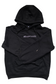EMPWR YOU unisex oversized fleece hoodie in Black