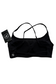 EMPWR YOU adapt cross-back sports bra in Black