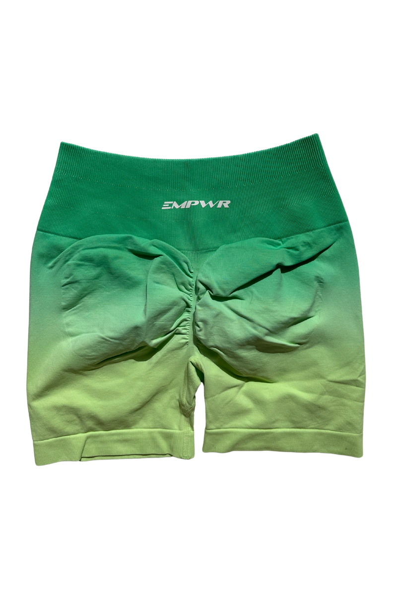 Ombre Seamless Shorts | Lime Soda