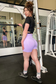 EMPWR YOU paradise seamless drawstring shorts in Lilac