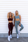 EMPWR YOU luxe u-shape seamless sports bra in Sky