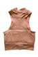 EMPWR YOU paradise high-neck seamless crop in Orange Sorbet